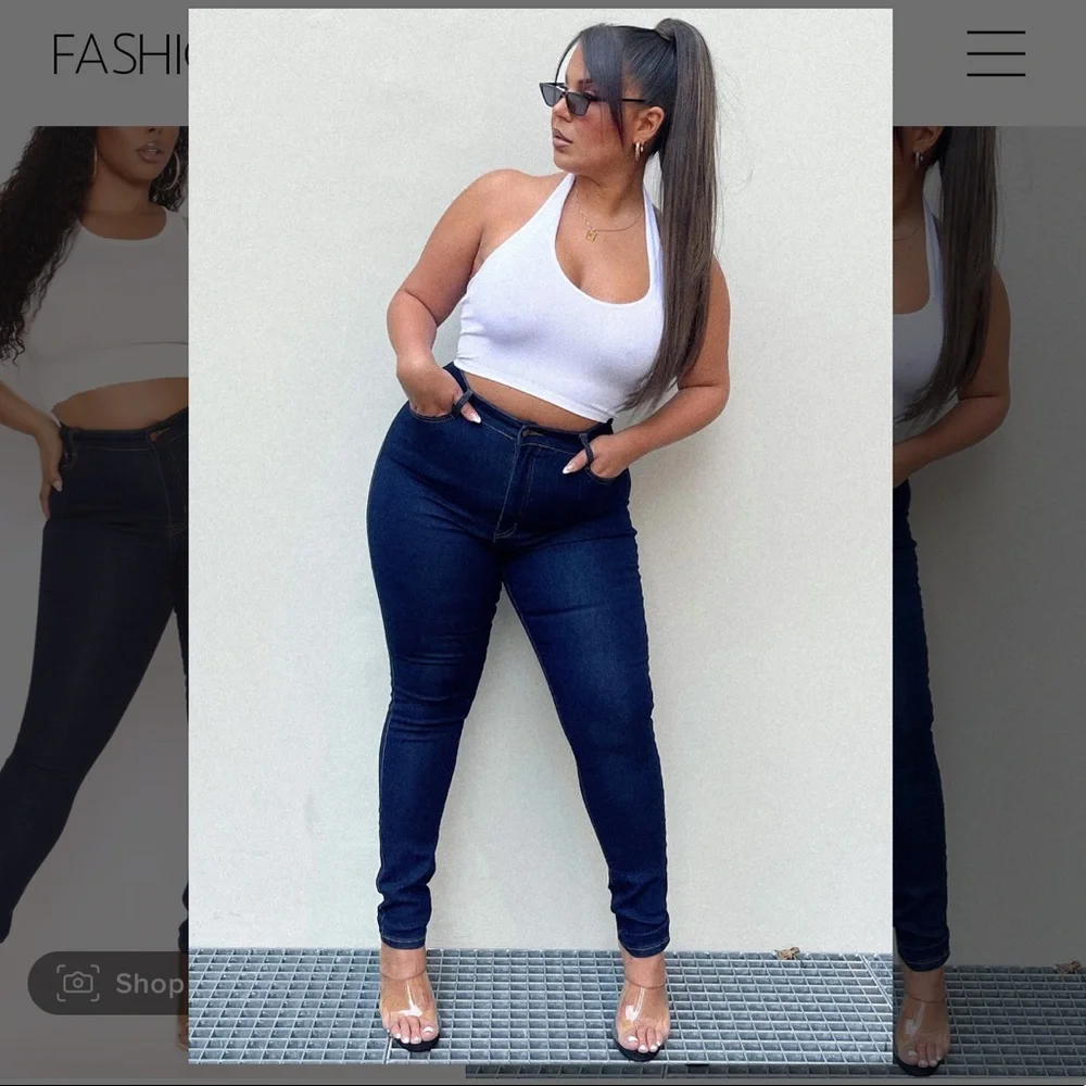 High Rise Jeans - Picture 6 of 6
